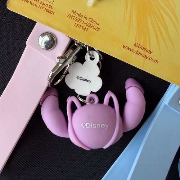 New! Disney Stitch and Angel Keychain Set - Blue and Pink - Picture 6 of 6